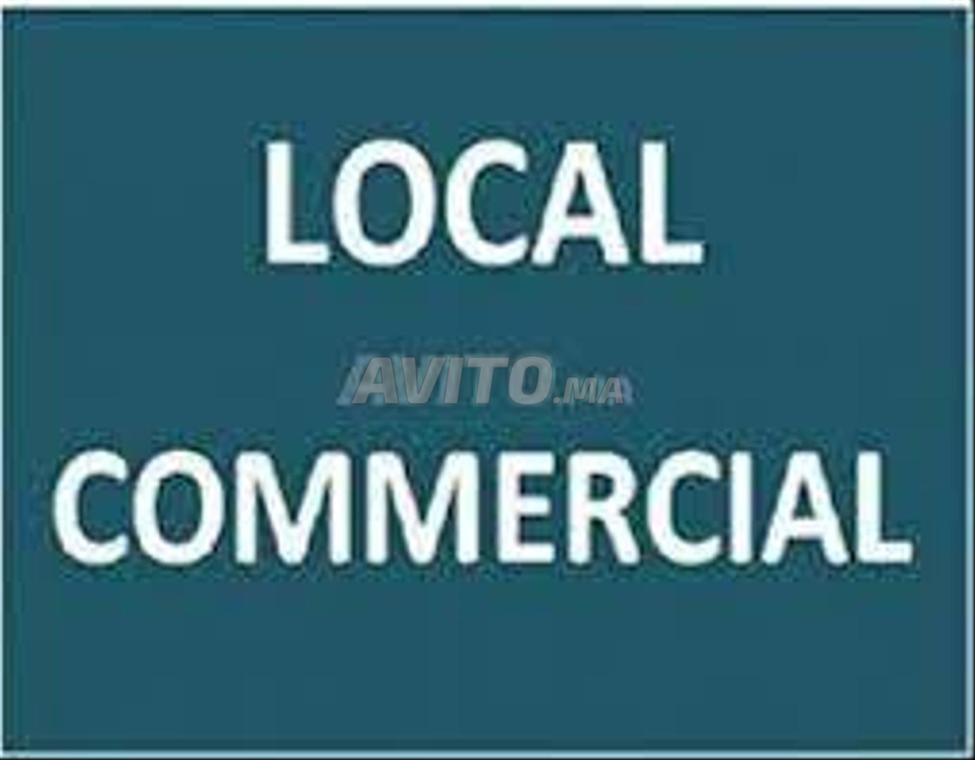 Local commercial Bernoussi
