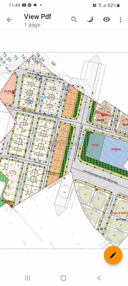 Parcelles à vendre à partir de 260 m², quatre étages, la nouvelle gare