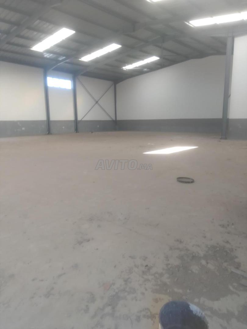 Hangar 600m2 industriel à Mohammedia