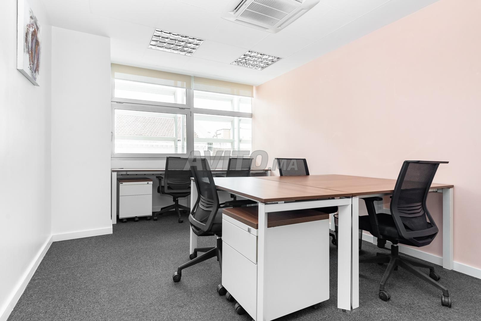 Espaces de bureau pour 5 personnes à CASABLANCA