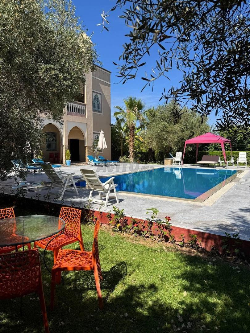 Belle et grande villa à louer à Marrakech