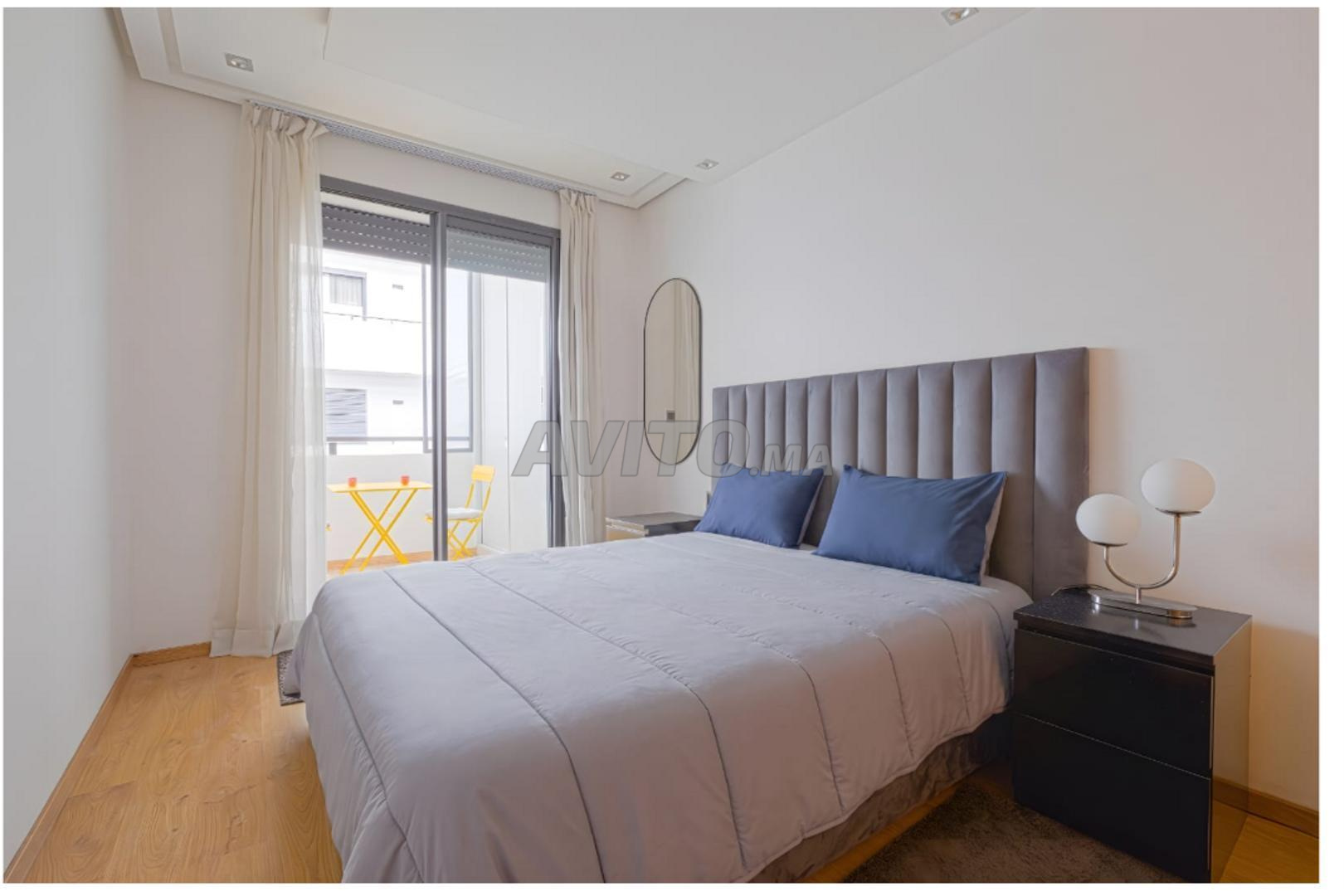 À louer un appartement meublé avec garage