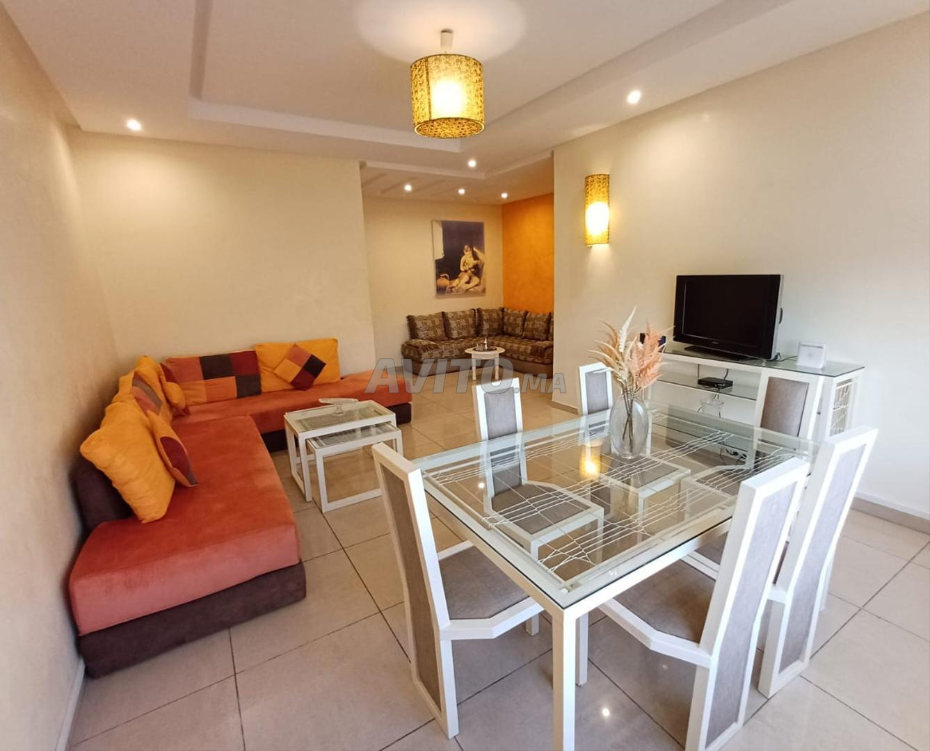 Haut standing • 100m² • Piscine & confort à Agadir