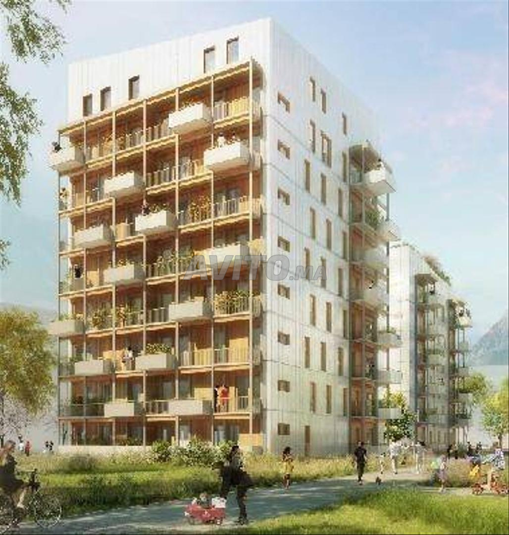 Terrain à vendre Zone immeuble R8 Hamria Meknès