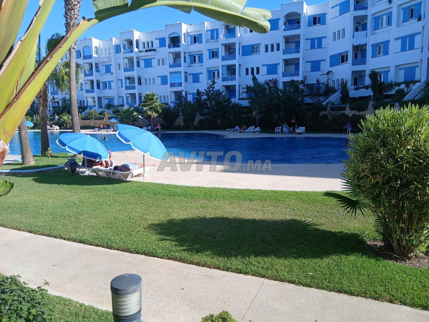 Appartement Vue Sur Piscine à vendre Jawhara Smir