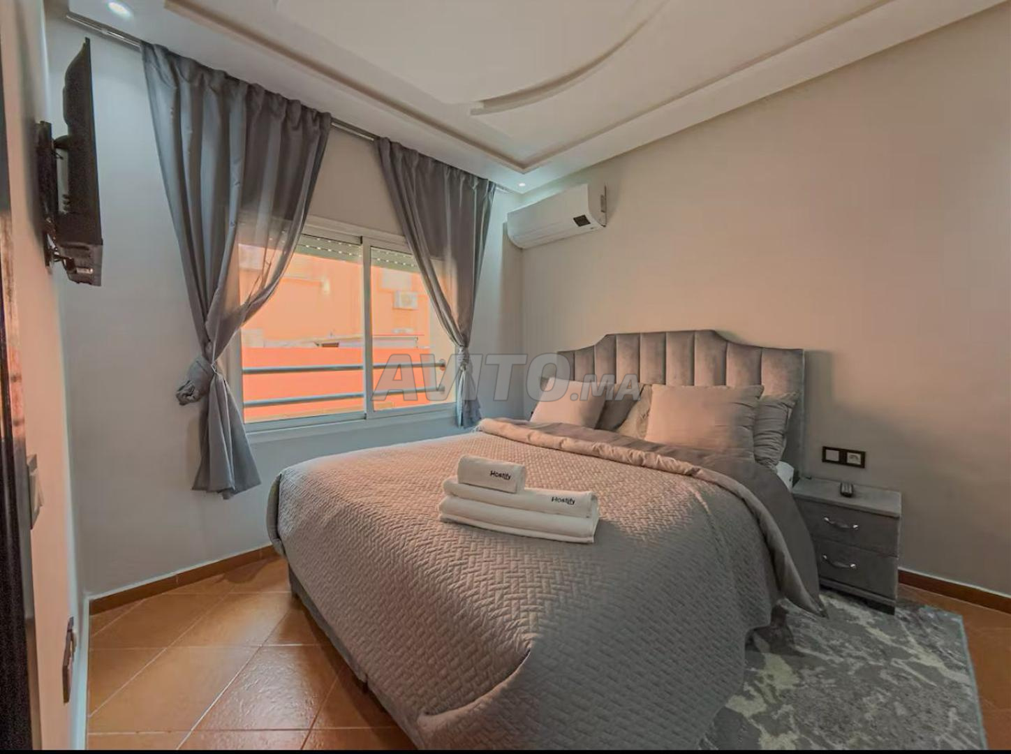 À LOUER – DUPLEX MEUBLÉ AVEC PISCINE – MABROUKA