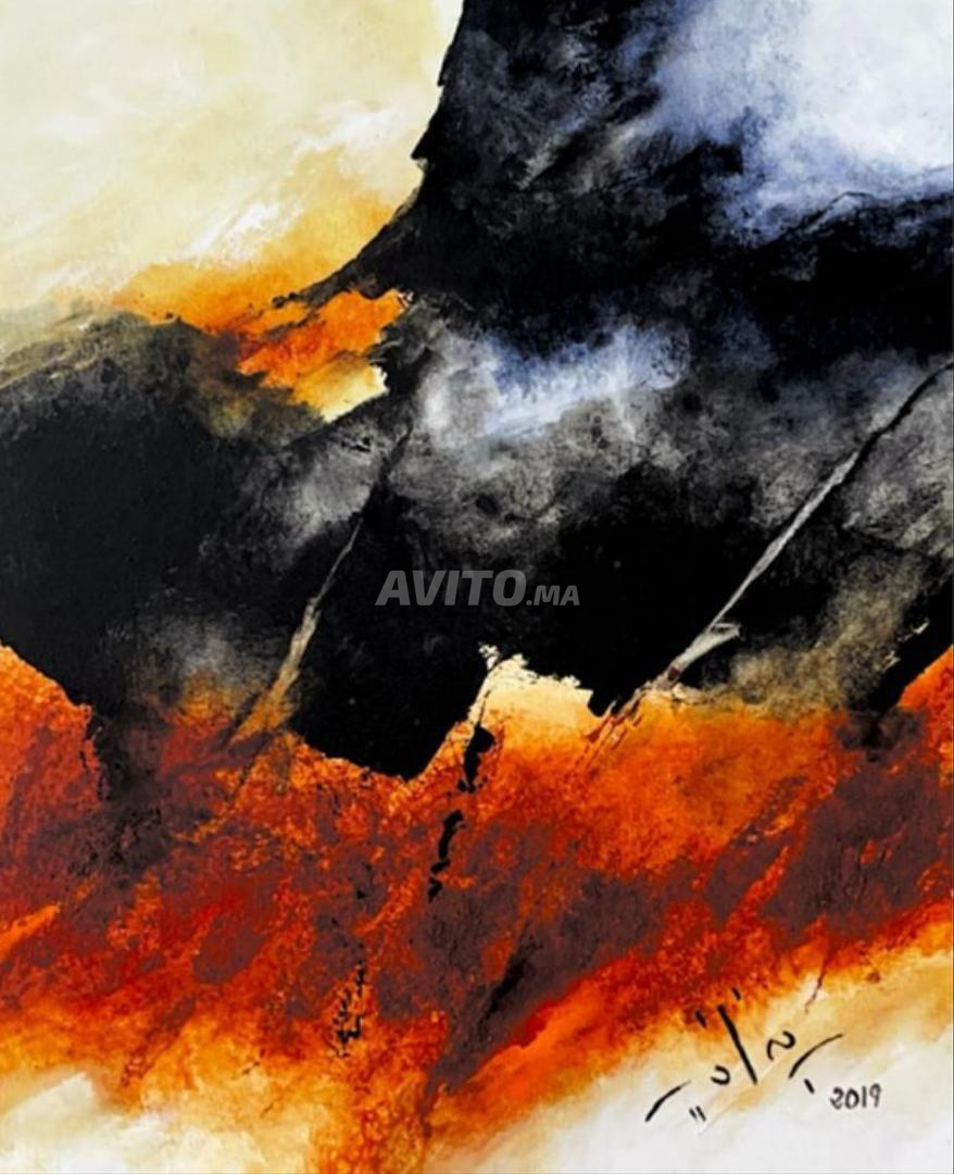 Vente d'un lot des tableaux à Rabat