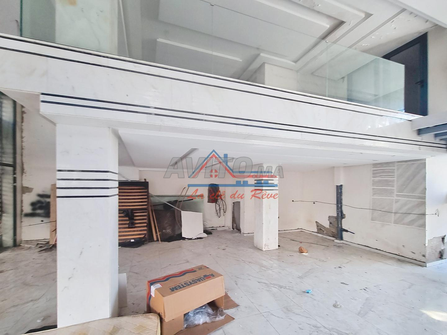 À Louer – Local Commercial en Angle – Masira Rabat