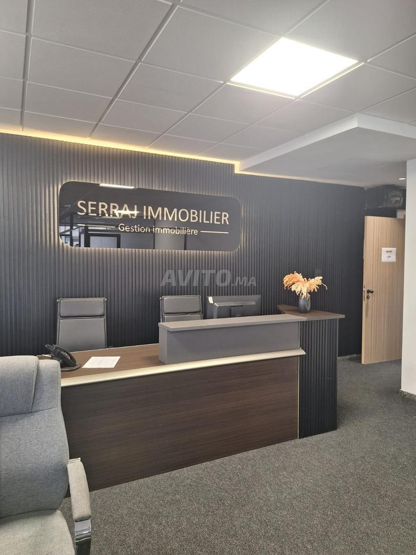 Bureau neuf à abdelmoumen pour location