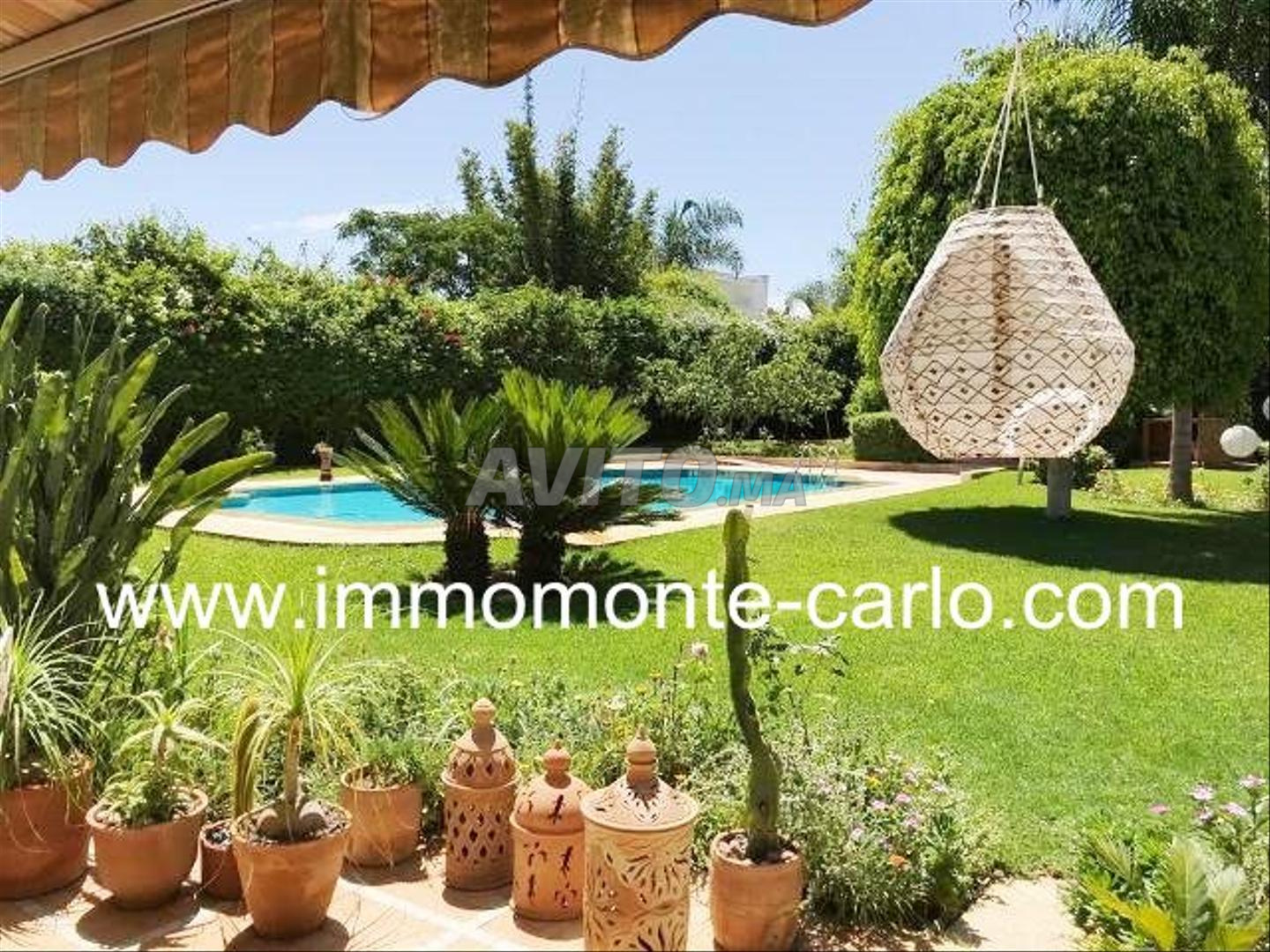 Belle villa à Souissi avec piscine
