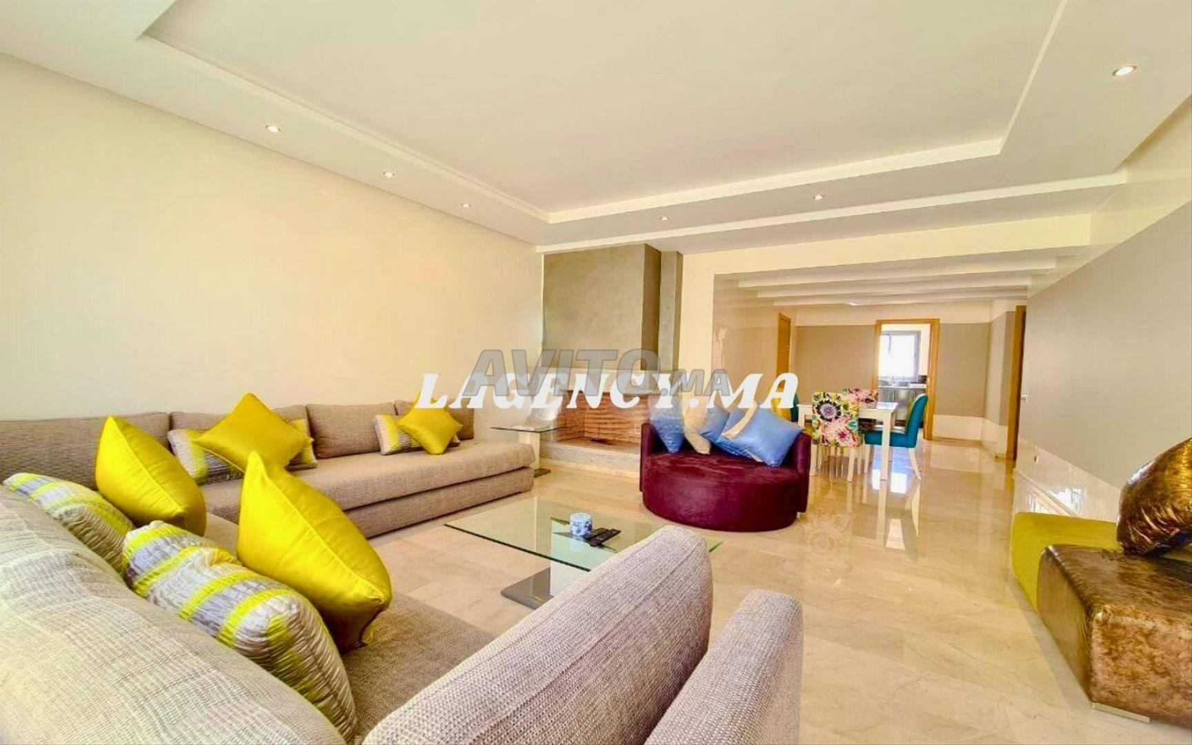 Appartement à louer 125 m² à Casablanca