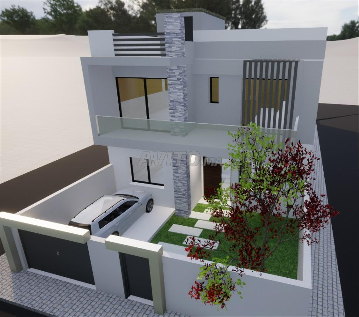 Villa semi fini à vendre