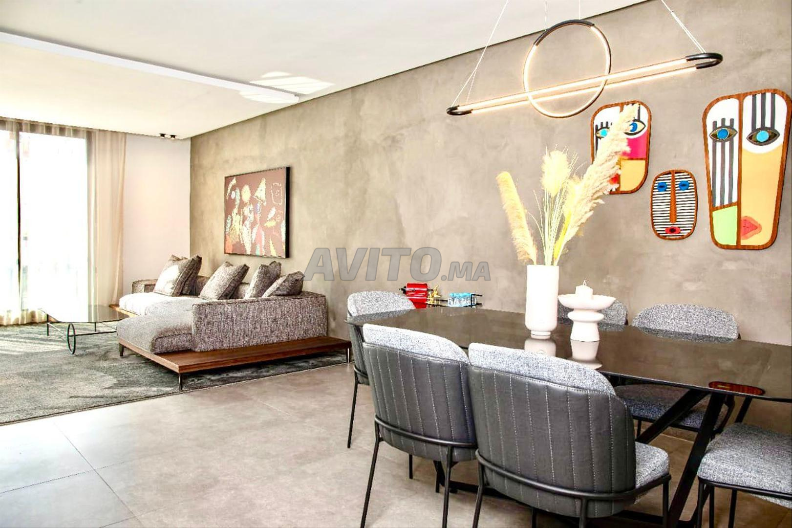 À louer appartement chic avec piscine et GYM