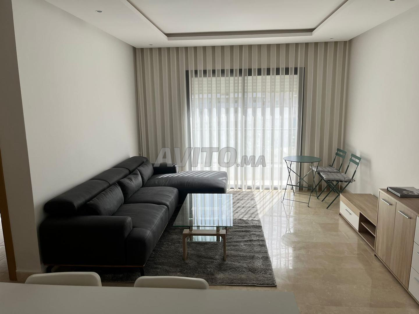 Appartement meublé à louer 95 m² Hay Riad Rabat
