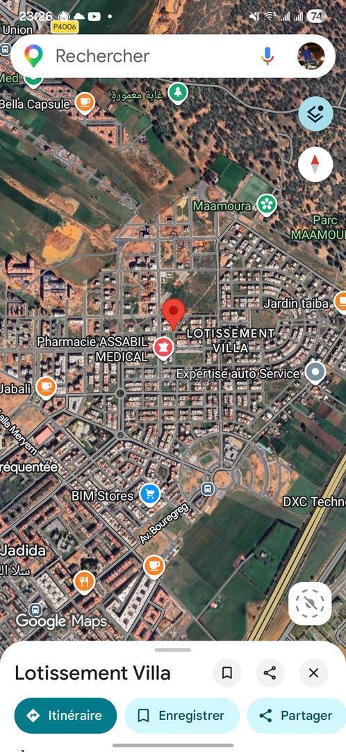 Terrain à vendre sur Salé El Jadida