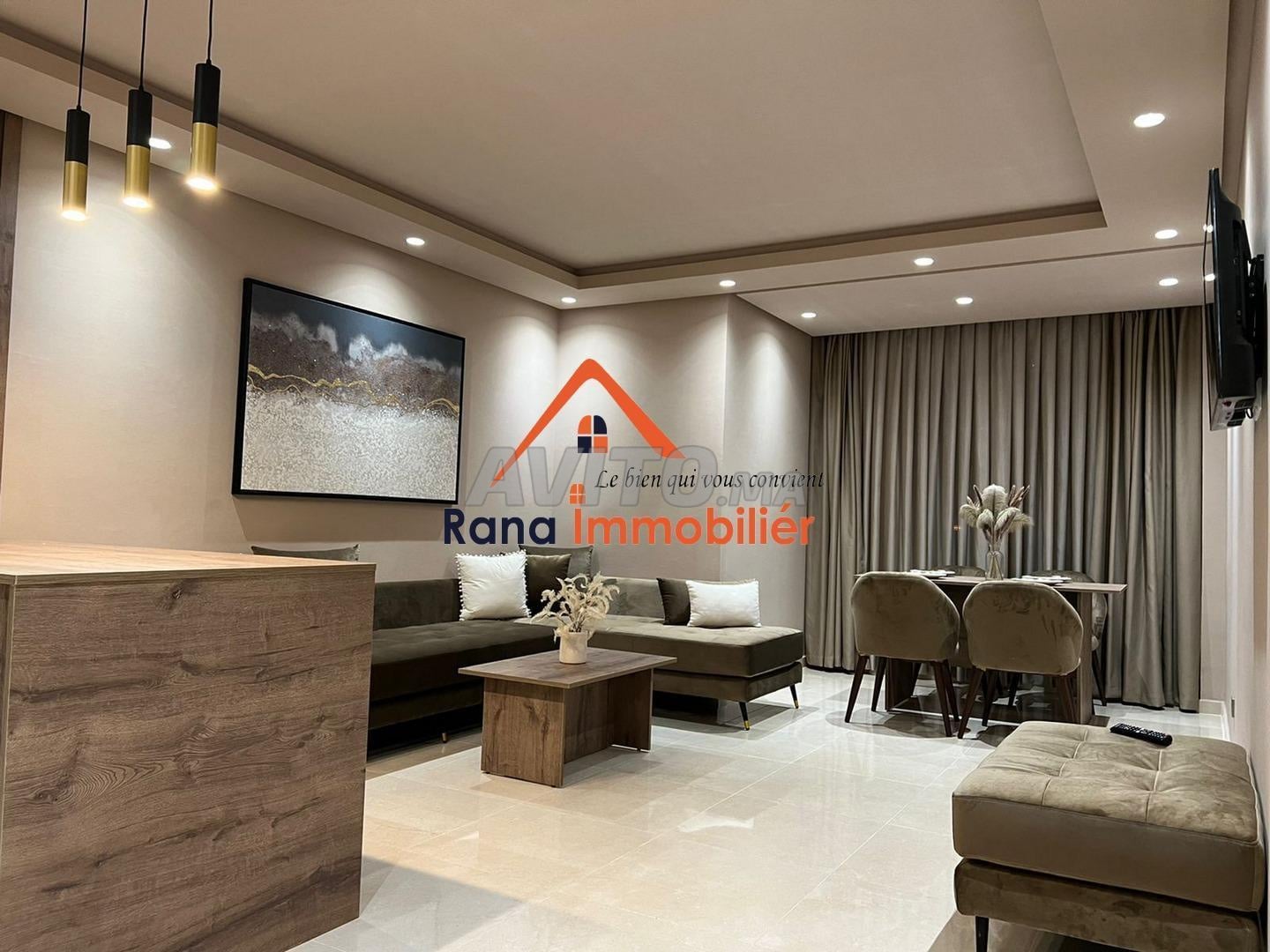 Appartement meublé à louer sur l'Agdal