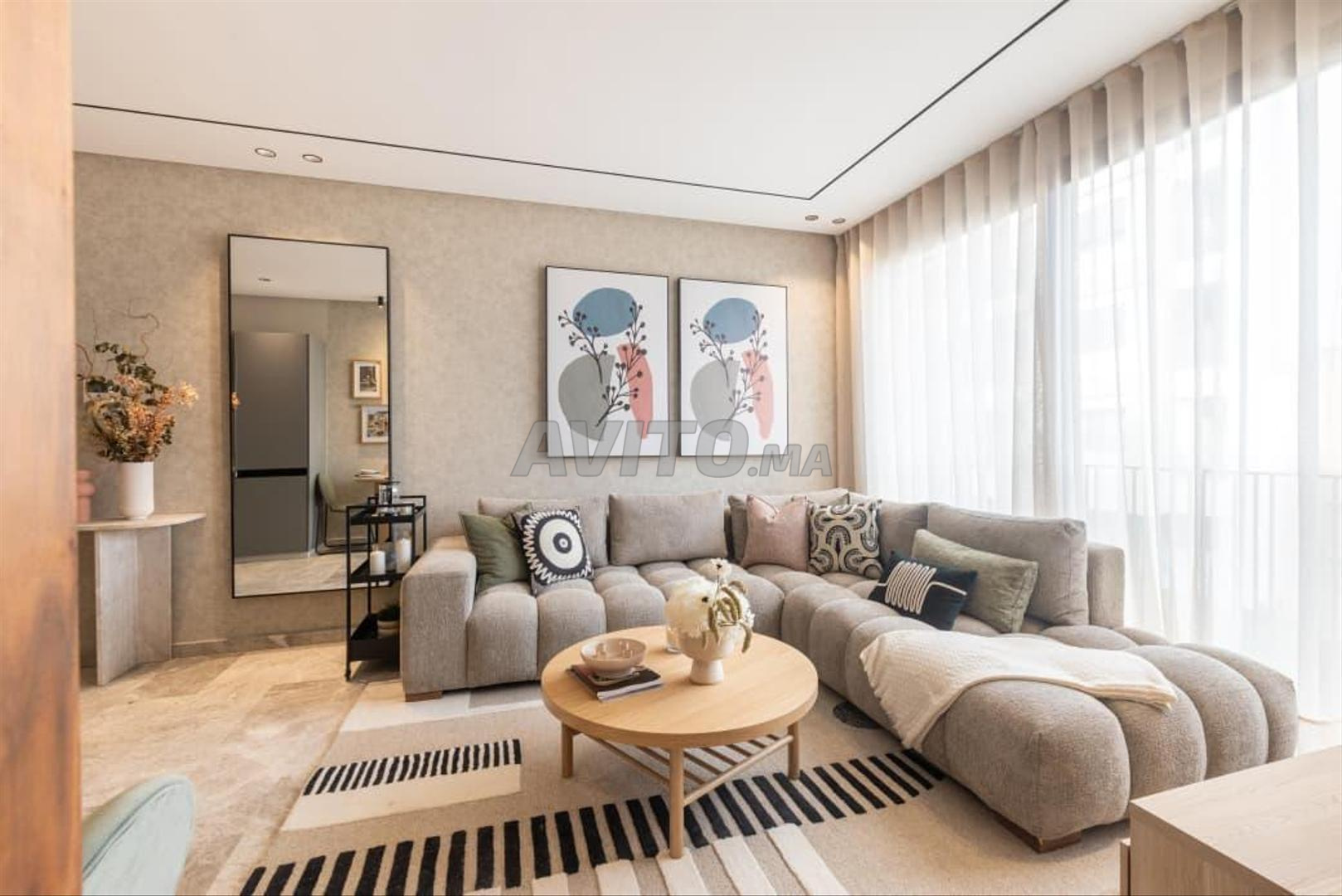 Studio neuf meublé à louer avec terrasse 21 m²