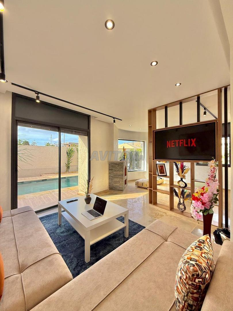 Appartement avec sa Piscine privée à 20min de Rabat