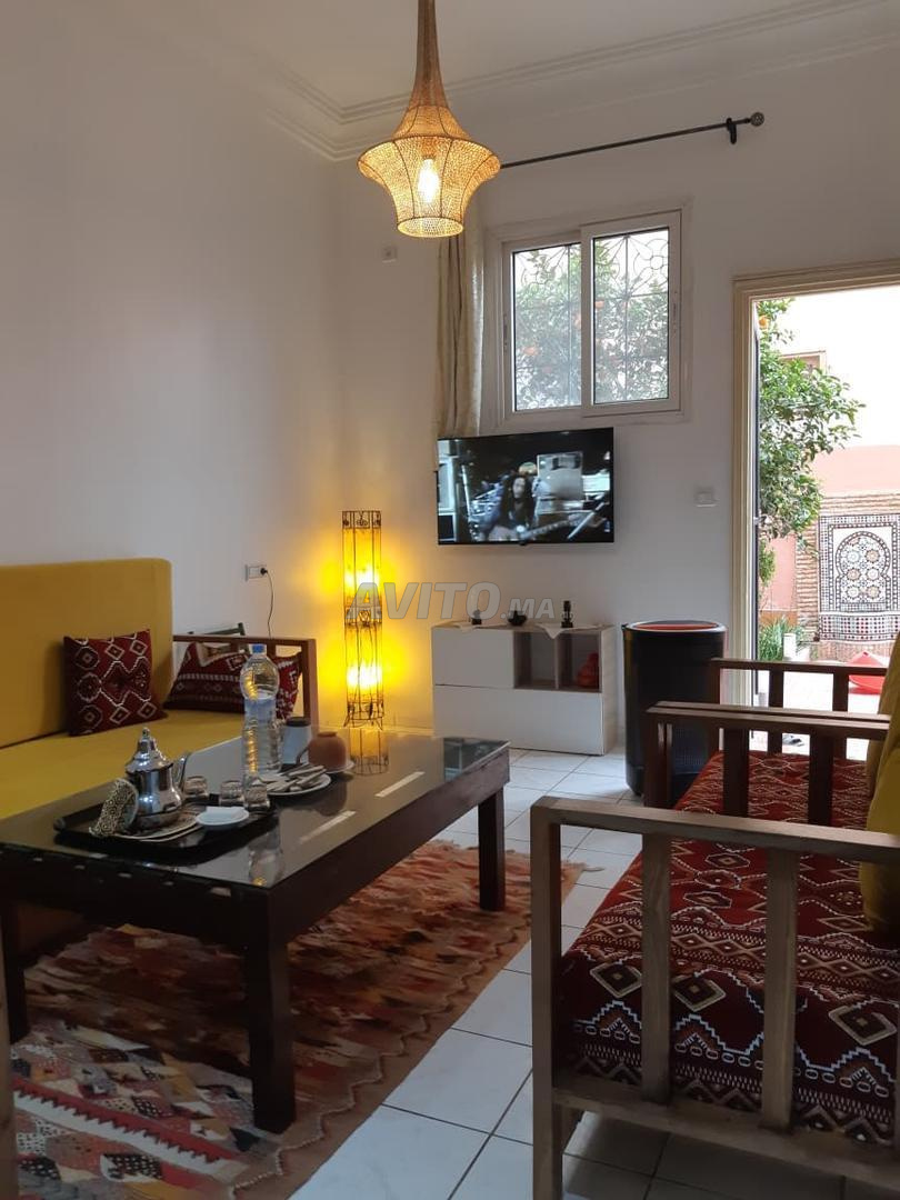 Appartement Marrakech rez de chaussée Guéliz