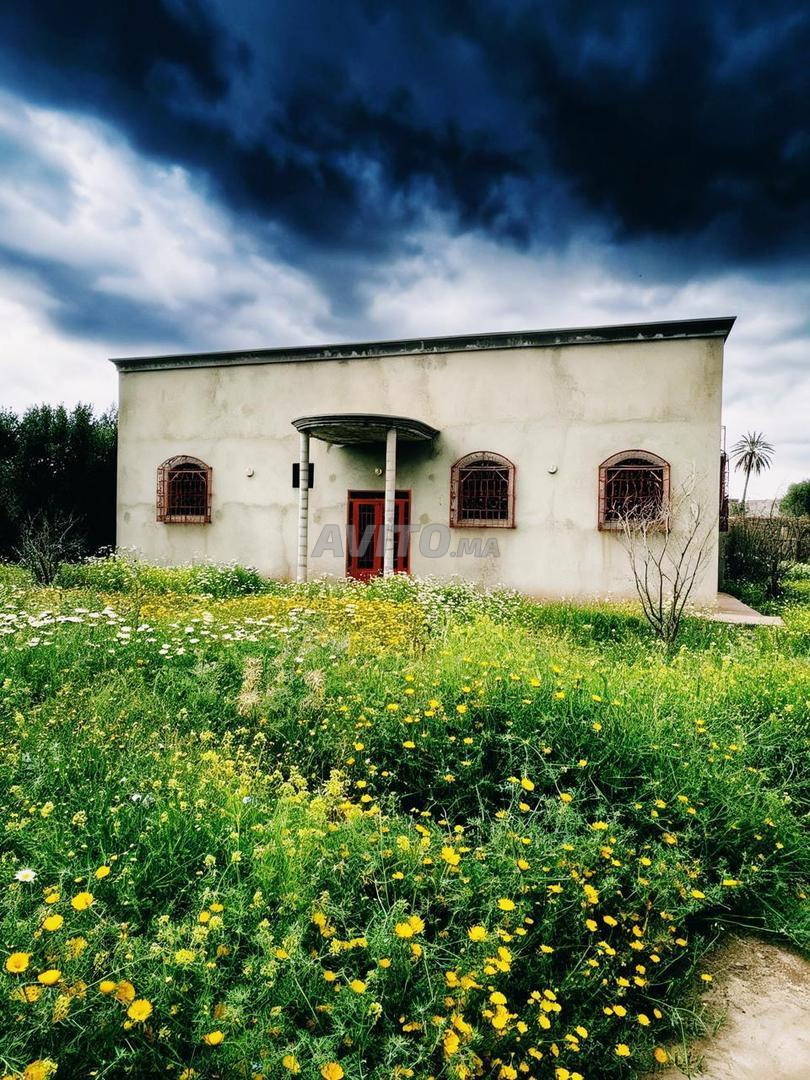 Villa à vendre 2300m² titre route de Fès km 21 Marrakech