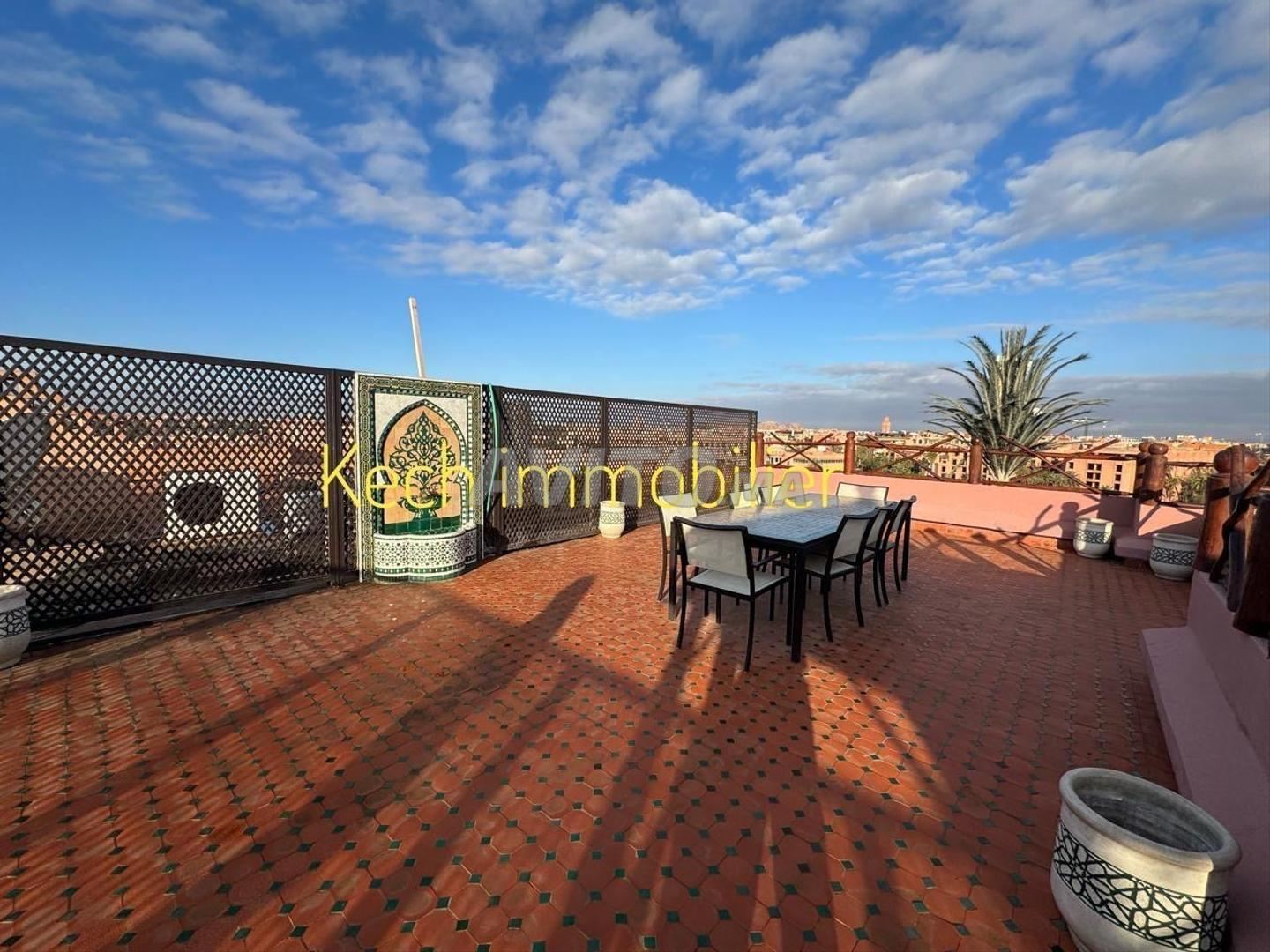 Joli appartement 1 chambre meublé avec terrasse