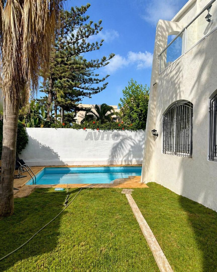Villa 5 chambres avec piscine jardin haut standing