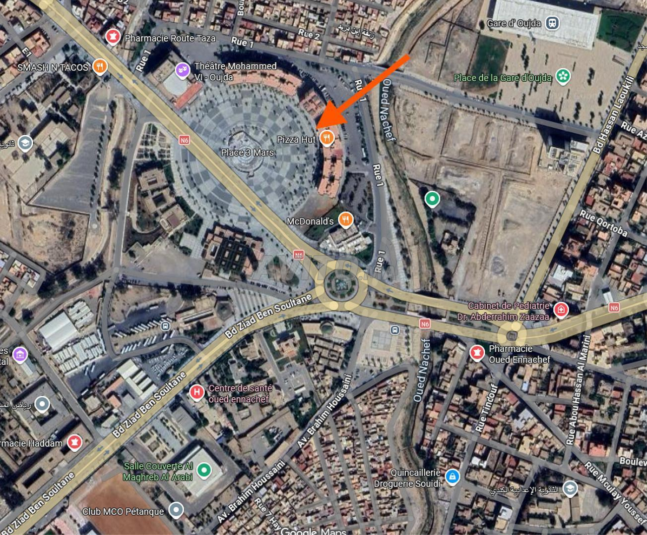 Local commercial à Oujda (à vendre / à louer)