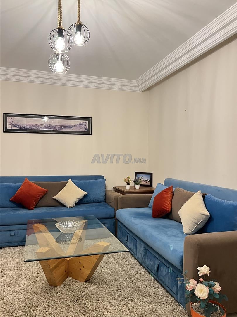 Appartement meublé location Gueliz