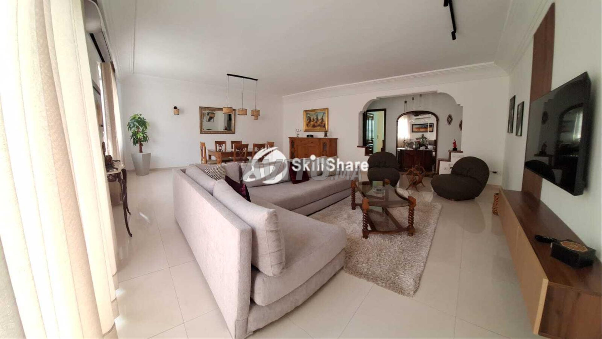 Appartement à louer 130 m² à Casablanca Palmier