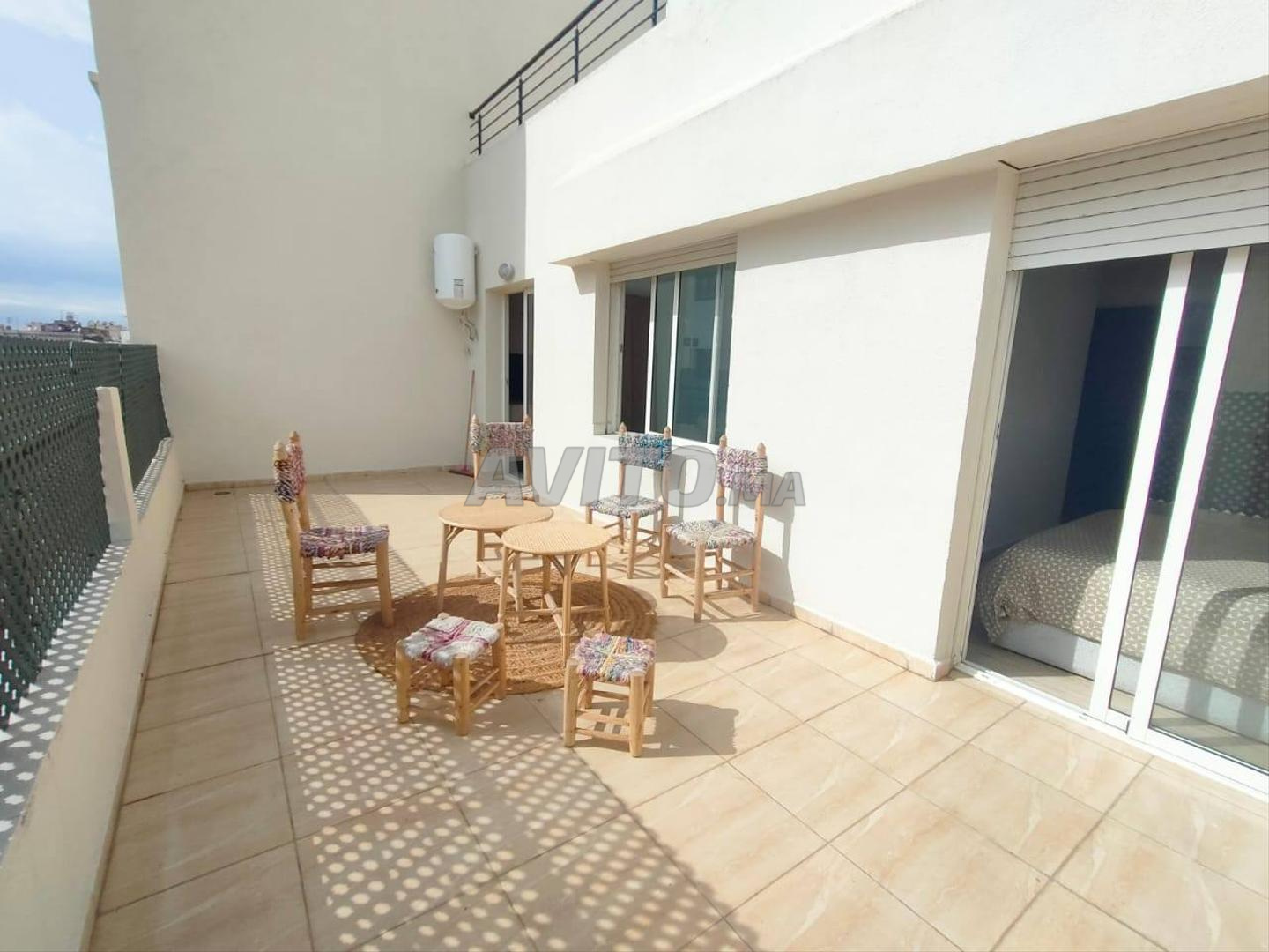 Appartement meublé avec terrasse 2Ch Val Fleuri