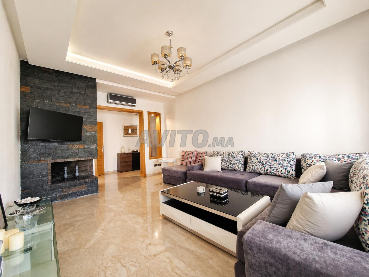 Appartement Meublé 2 ch sur Maârif