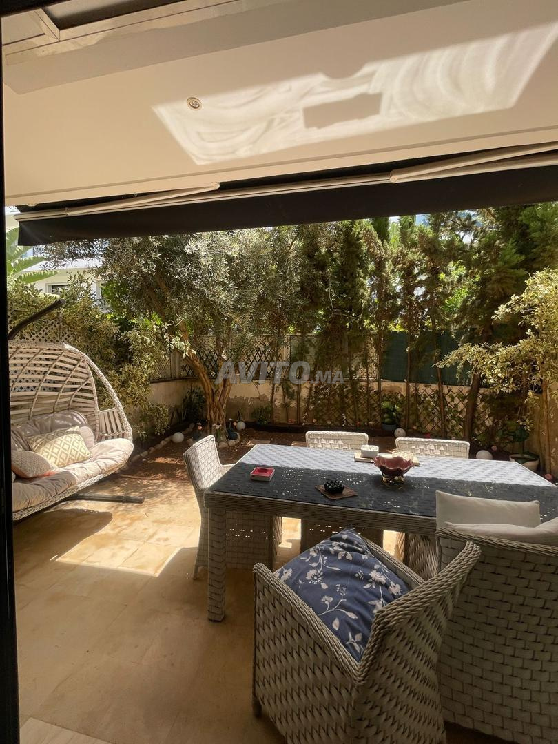 Rez de jardin à louer 2 terrasses à Dar Bouazza