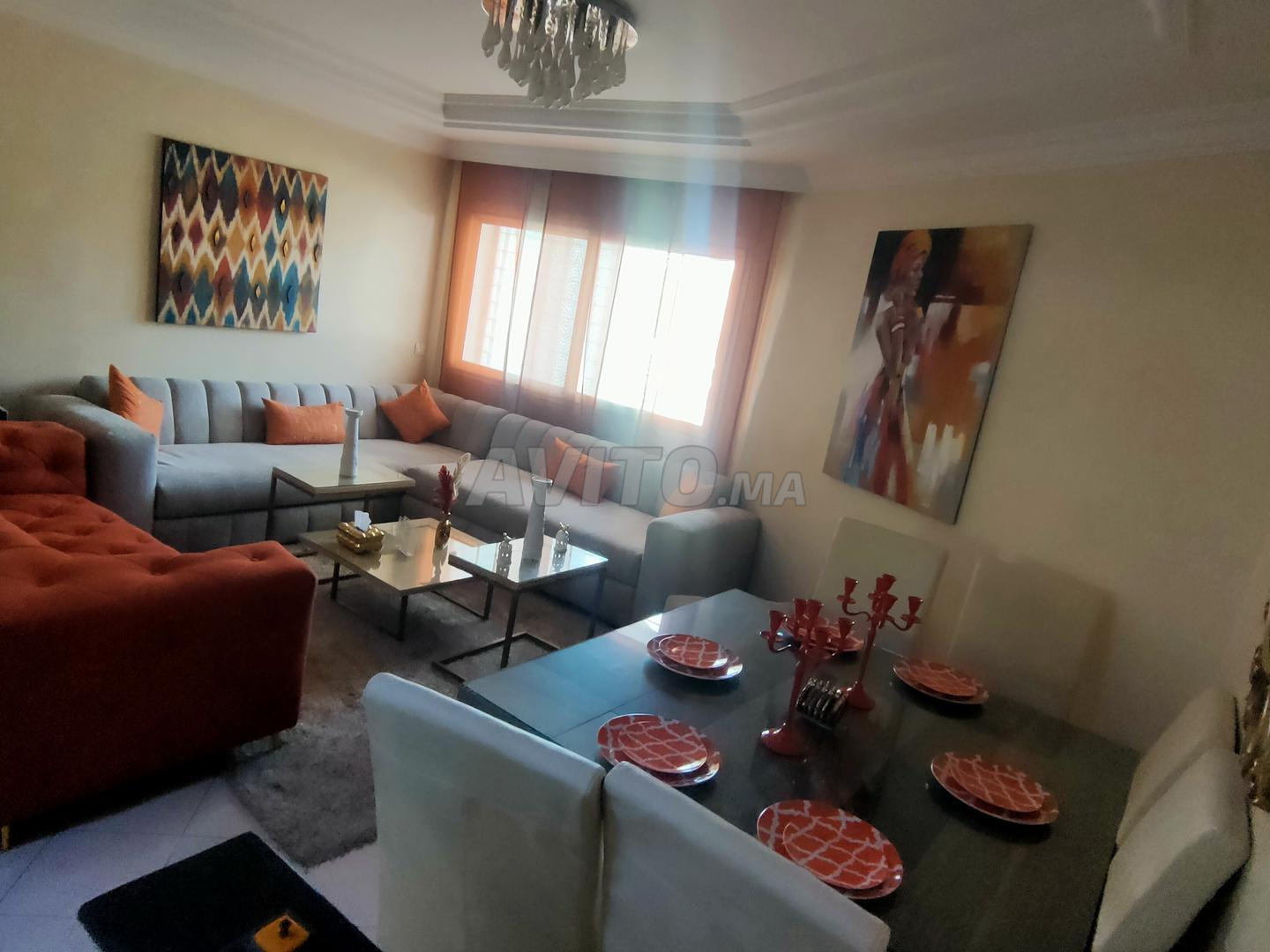 Appartement à louer 120 m² à Rabat