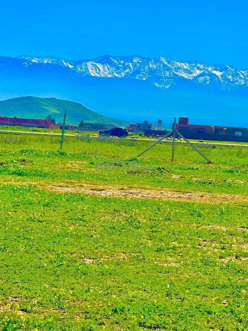 Terrain vue d'exception Marrakech rte de Bourrous