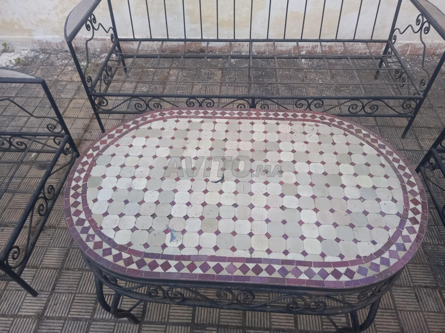 Meuble en fer forgé bon état à vendre