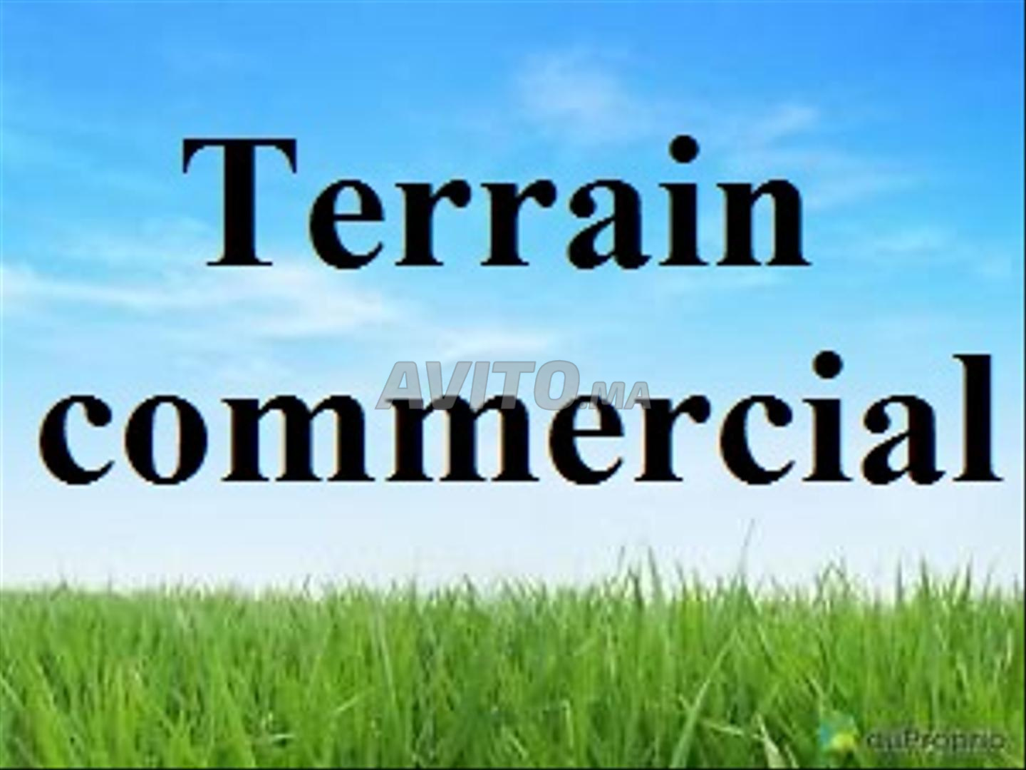 TERRAIN 1920M COMMERCIAL À VENDRE