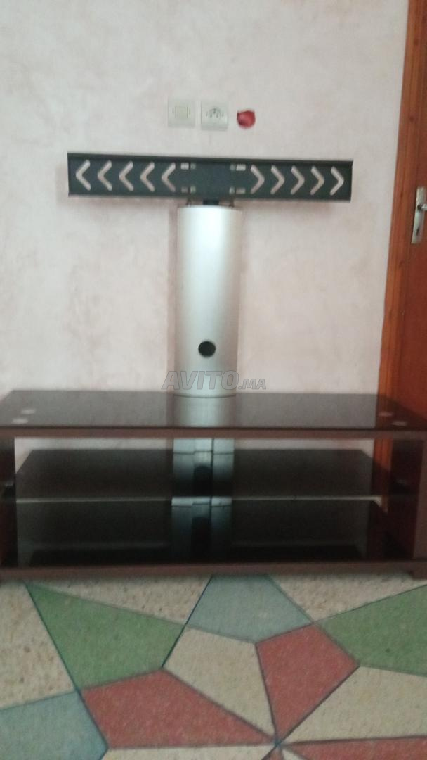 Vente table TV en verre