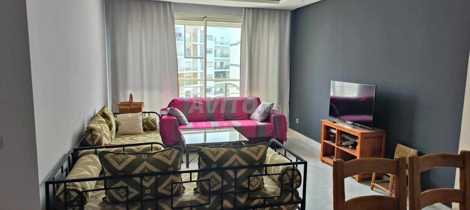 Appartement à louer 100 m² à Rabat