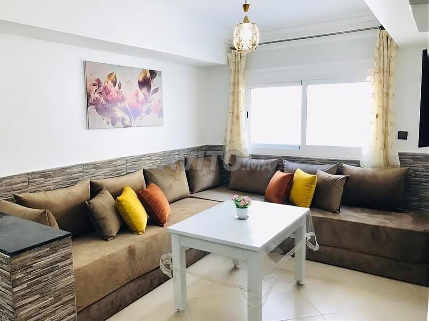 Appartement meublé au rez-de-chaussée à vendre