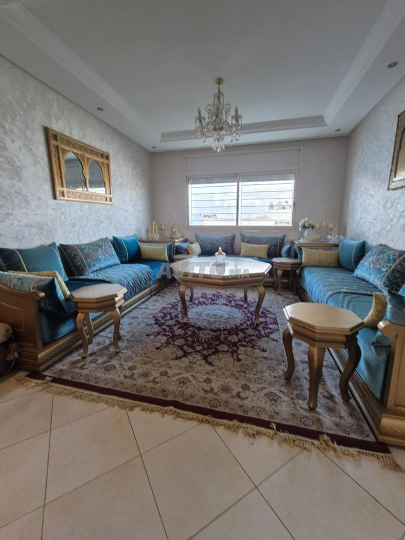 Appartement meublé à louer 3 chambres – Oulad Mtaa
