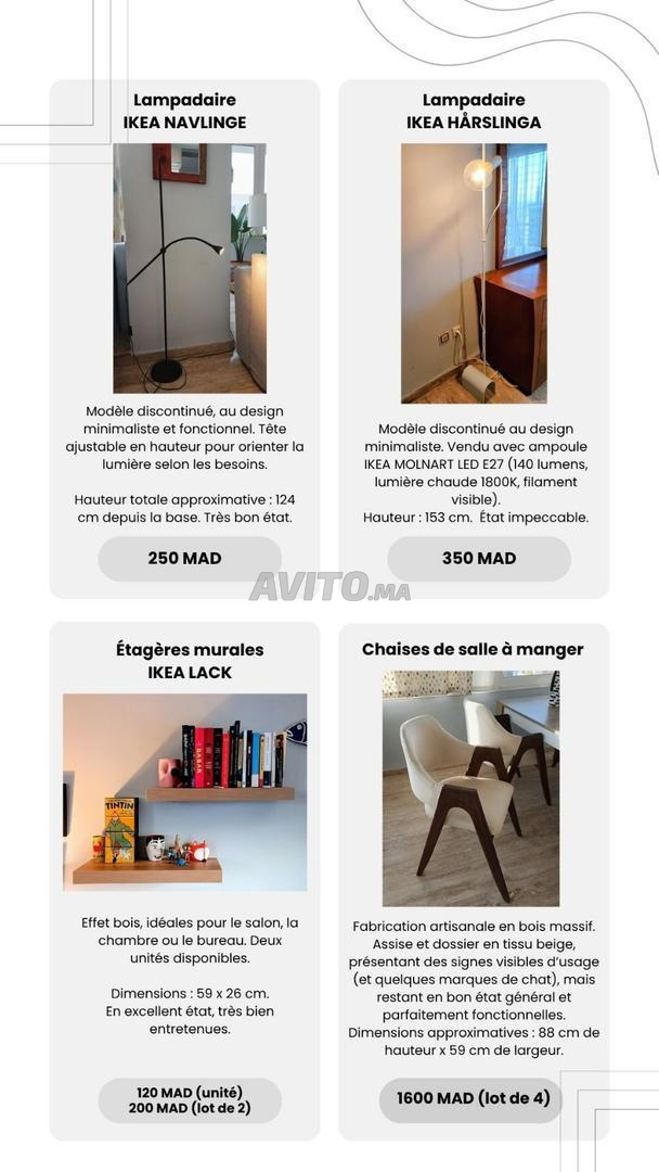Meubles à vendre
