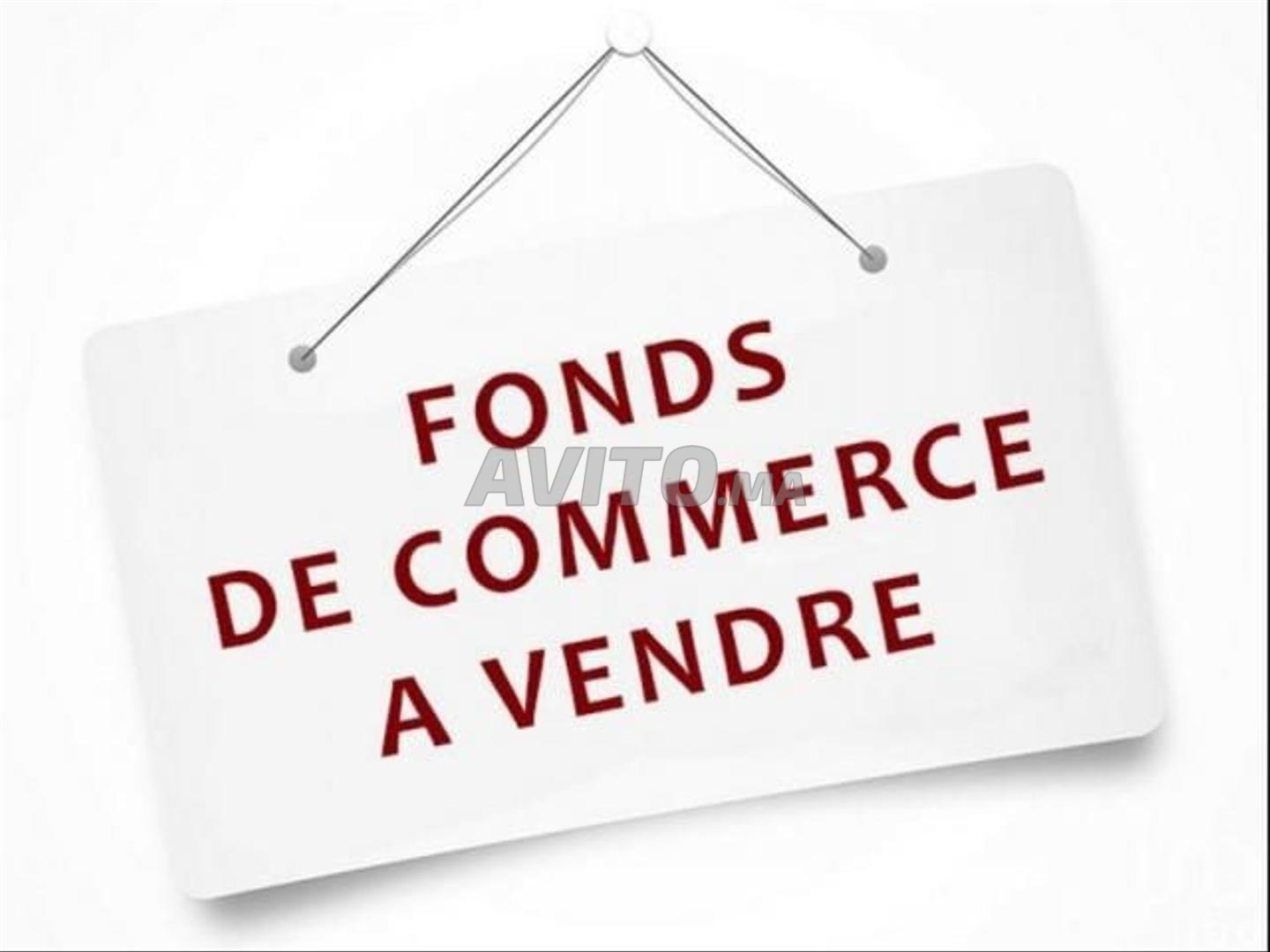 Fonds de Commerce à Vendre – Avenue de Jit Sakan,
