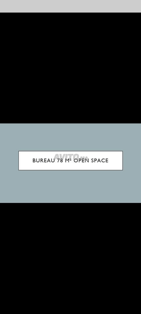 Bureau open space 78 m² à louer à CFC