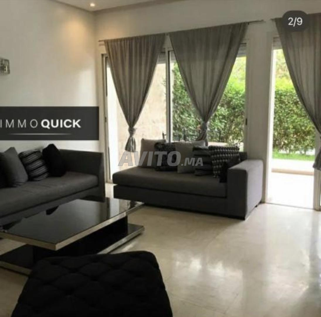 Appartement à louer 100 m² à Rabat