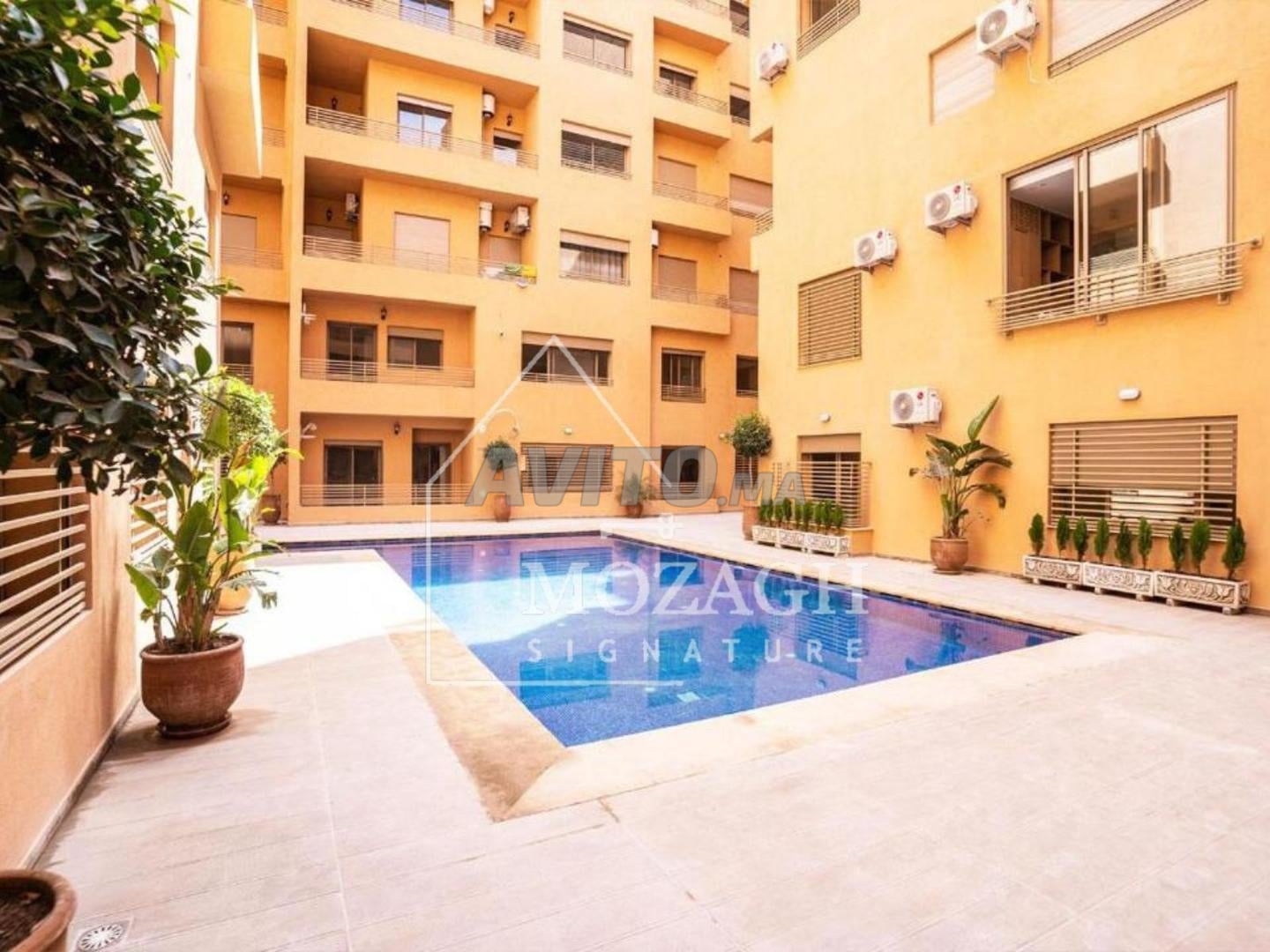 Appartement moderne 2 chambres avec piscine