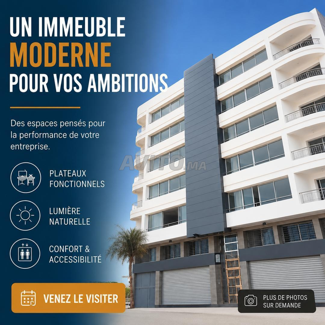 Immeuble de bureaux 2985 m² à louer - Hay Hassani