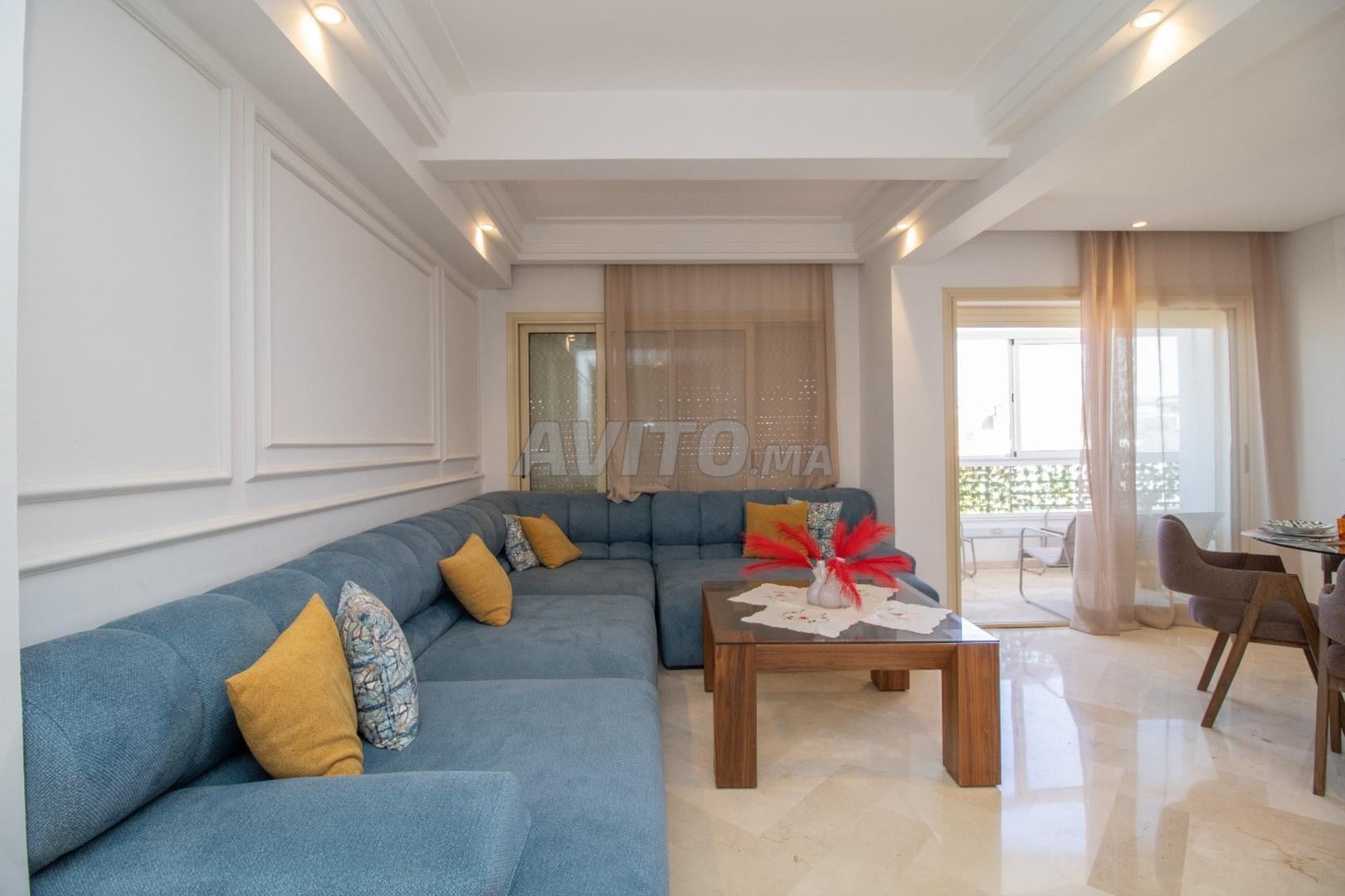 Appartement meublé à louer 2 mars