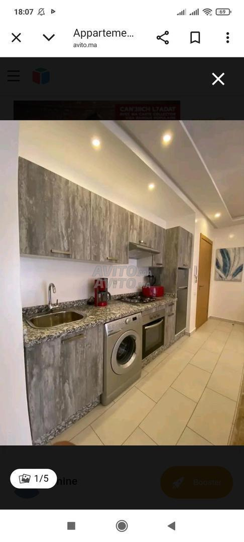 Appartement moderne à louer à la journée à Martil