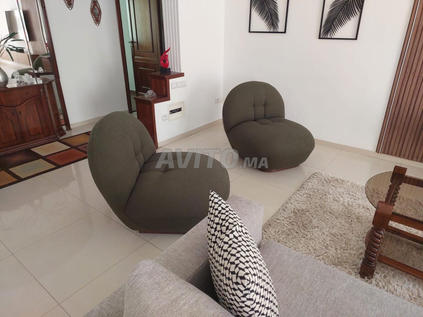 Appartement lumineux à louer 160 m² à Casablanca
