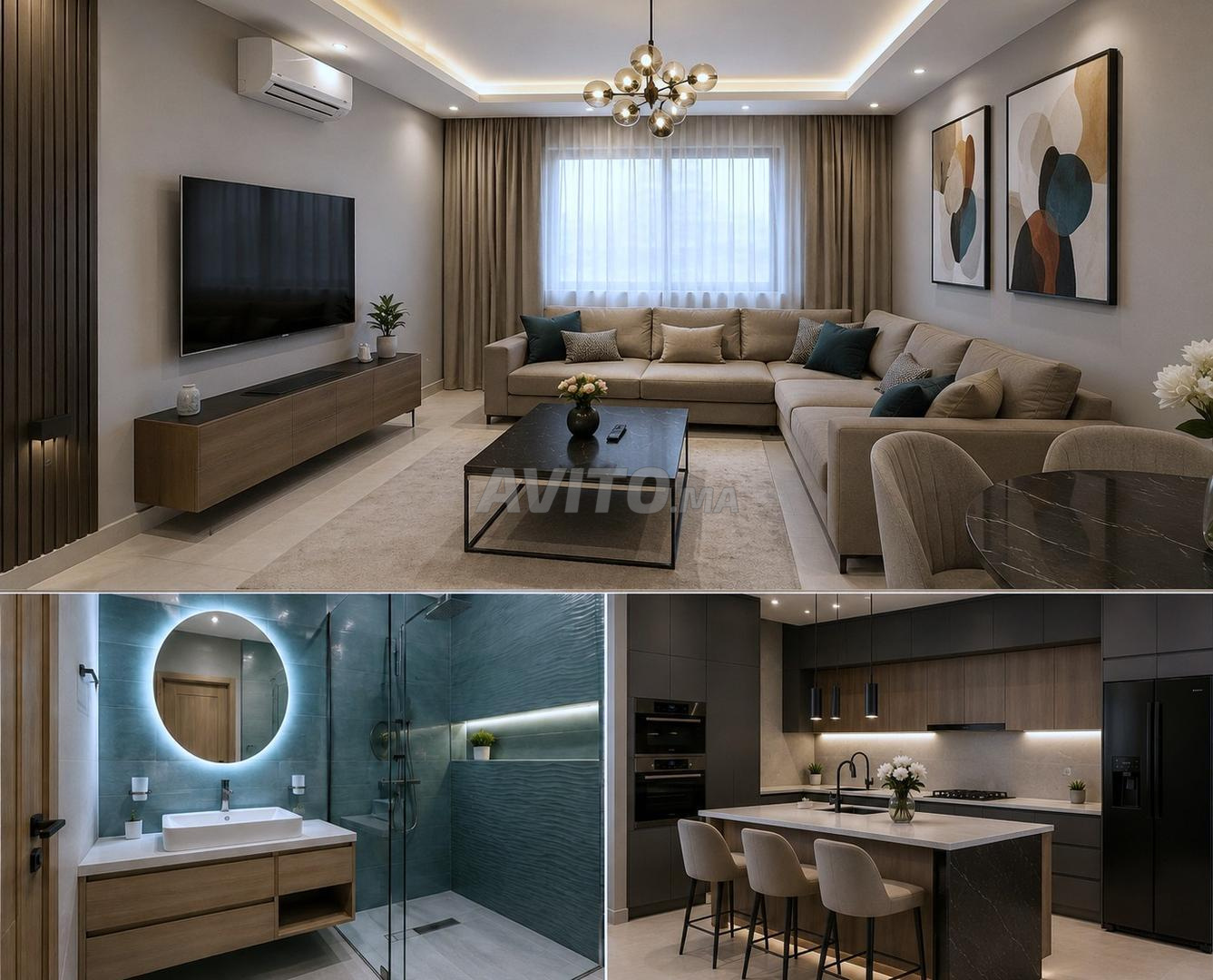 Appartement meublé avec style à louer